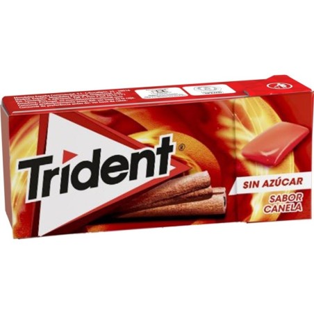TRIDENT GRAJEA CANELA -24U/CAJA-