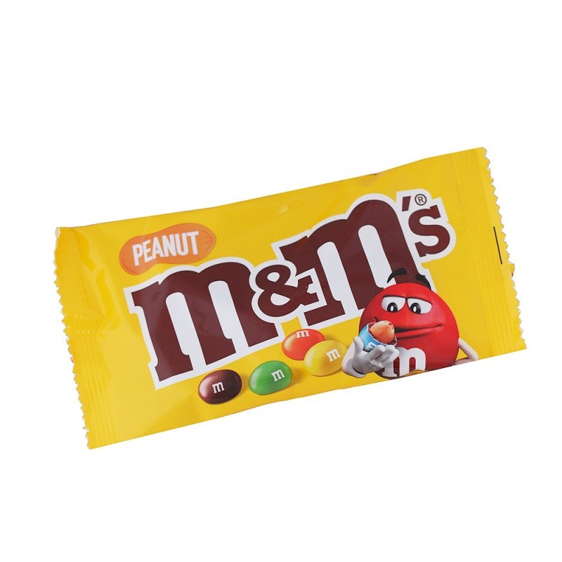 M&MS CACAHUETE 45GR (24U/CAJA)